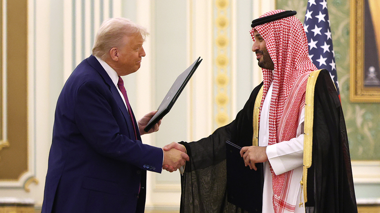 Trump signs 'strategic economic partnership' with Saudi Arabia