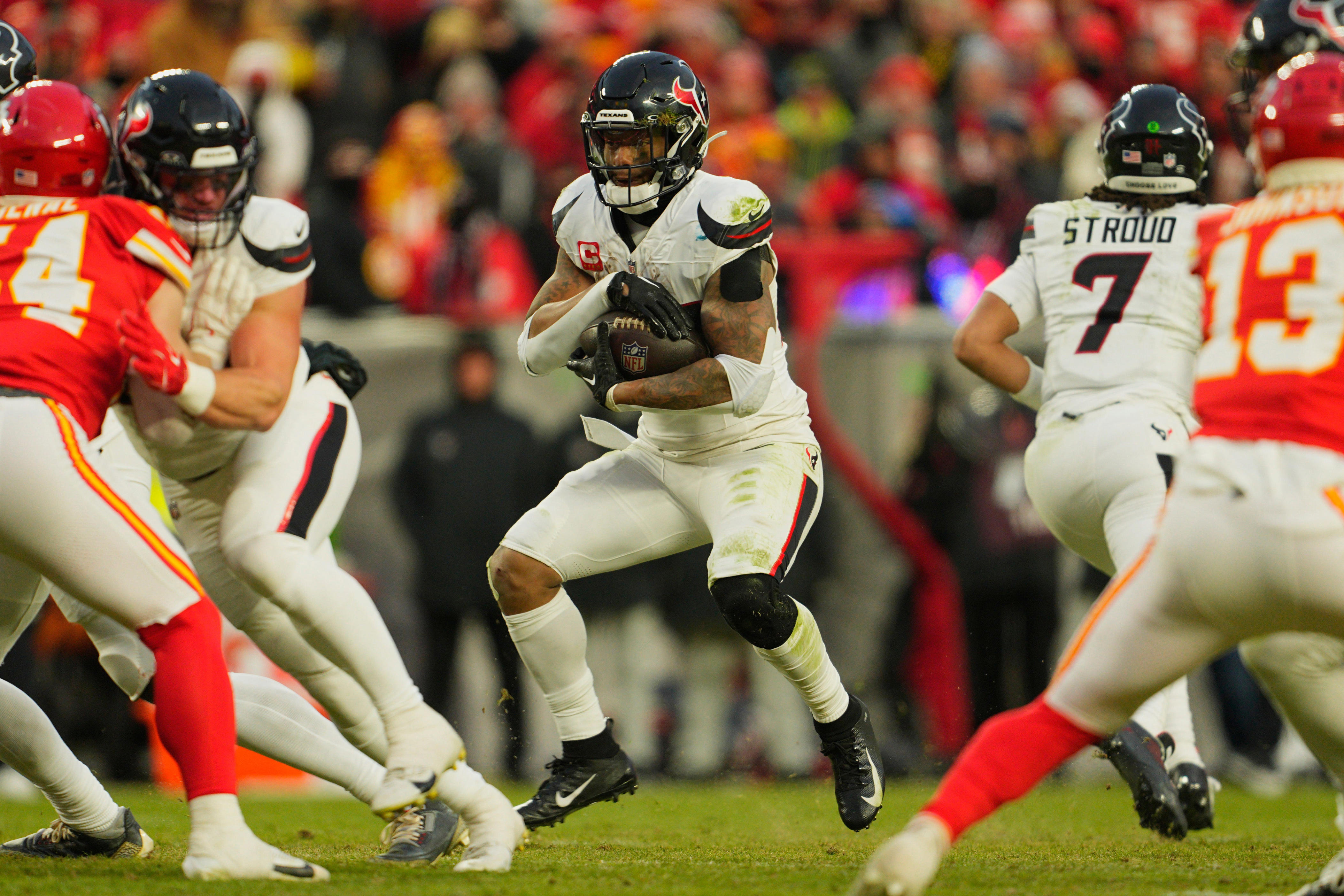 Projected win totals for Texans and 2025 opponents