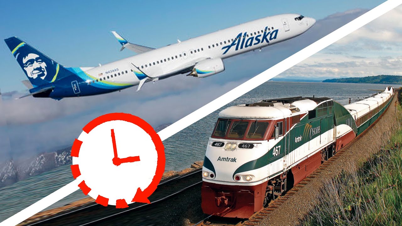 Train vs. plane - which is faster? Seattle to Portland