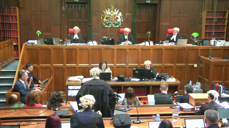 The Court of Appeal in London quashed Mr Sullivan's conviction on Tuesday