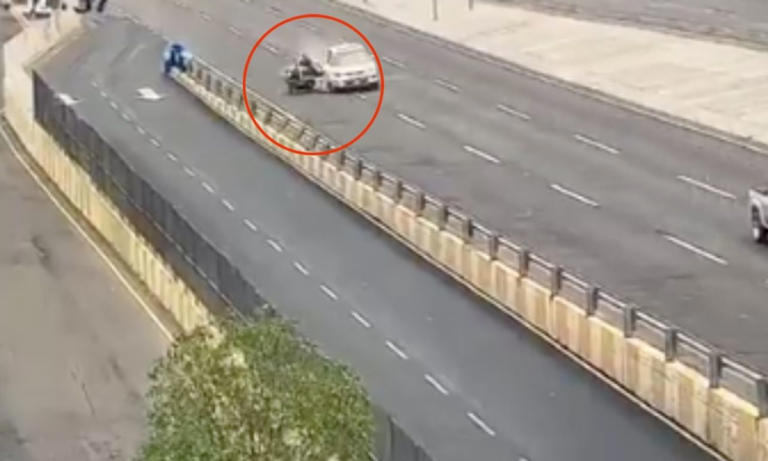 Automovilista Presencia Asalto Y Decide Arrollar A Toda Velocidad A 2