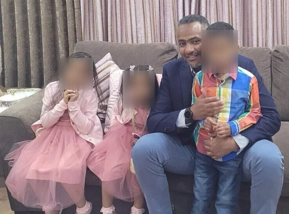 Ahmed al-Doush was detained while on holiday in Saudi Arabia in August last year (PA Media)