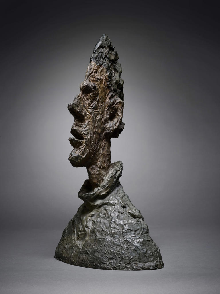 『Giacometti』 Giacometti 'Head' Estimated to Sell for $70 Million Fails to