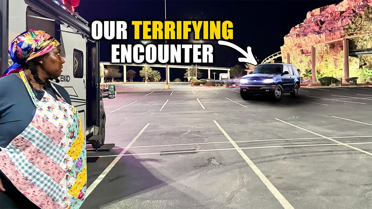 We were being watched (scary encounter living in my camper van) RV LIFE
