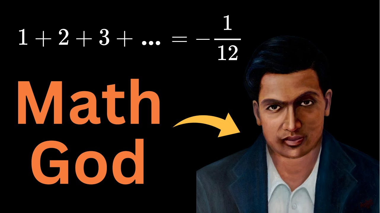 The Man Who Saw Infinity! Srinivasa Ramanujan's Weirdest Infinite Sum