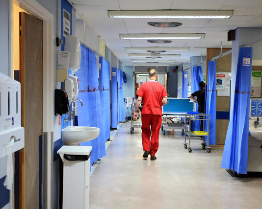 The report called for urgent steps to reduce ‘tragic incidences of patient harm’ in the NHS and to end a situation where lawyers take 19% of compensation. Photograph: Peter Byrne/PA