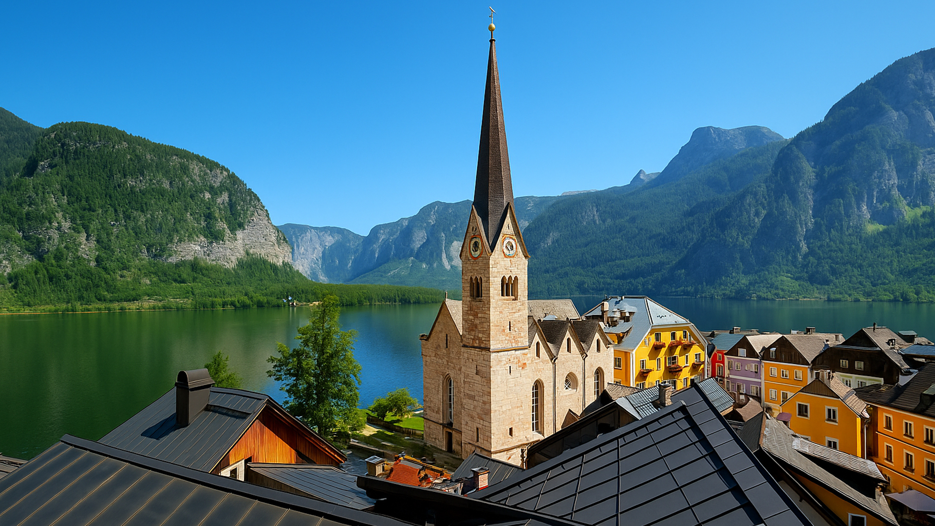 Hallstatt – Ein malerisches Dorf am Ufer eines der schönsten Seen ...