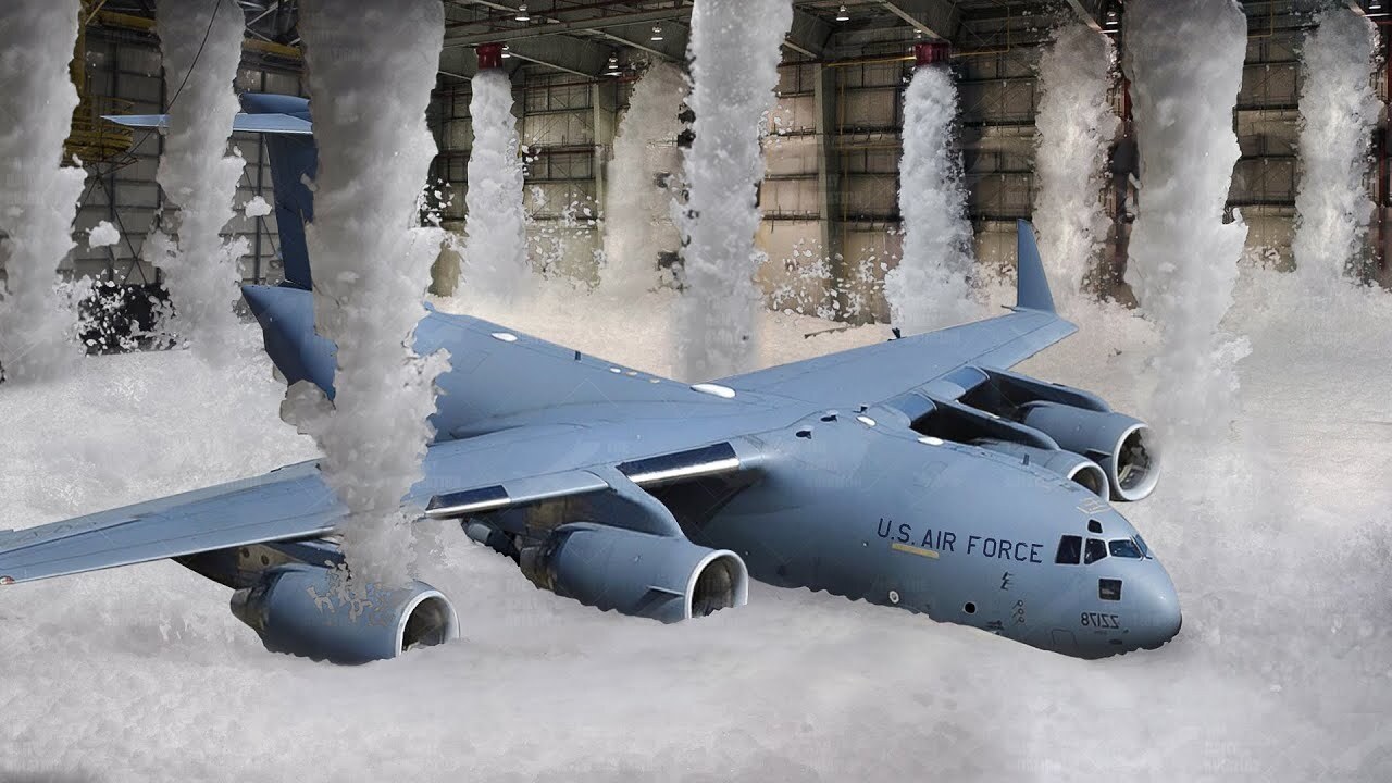 US conducts tests on million-dollar foam fire fighting system in ...