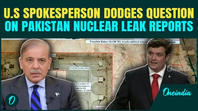 Radiation Leak at Pakistan Nuclear Sites? US Spokesperson Dodges
