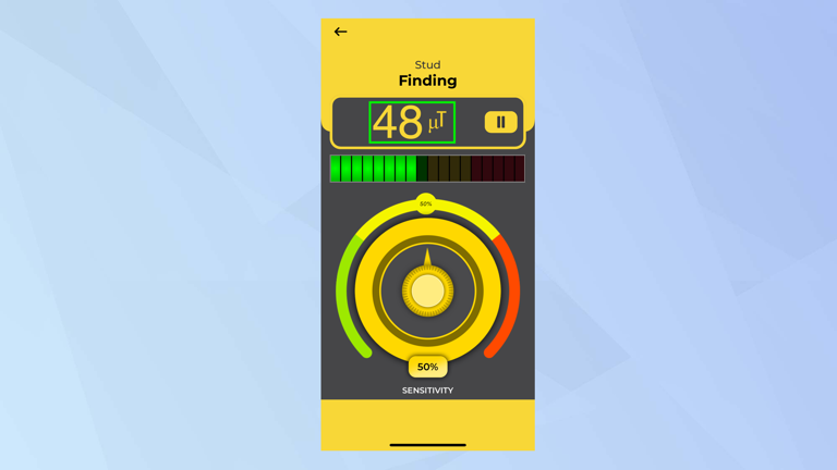 How to detect stud walls using your phone