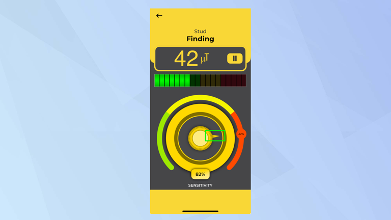 How to detect stud walls using your phone
