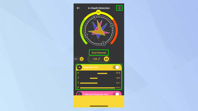 How to detect stud walls using your phone