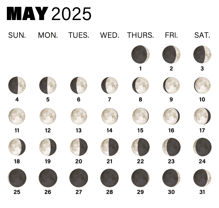 2025’s Full Moon Calendar: Key Dates for Every Full Moon, Its Phases ...