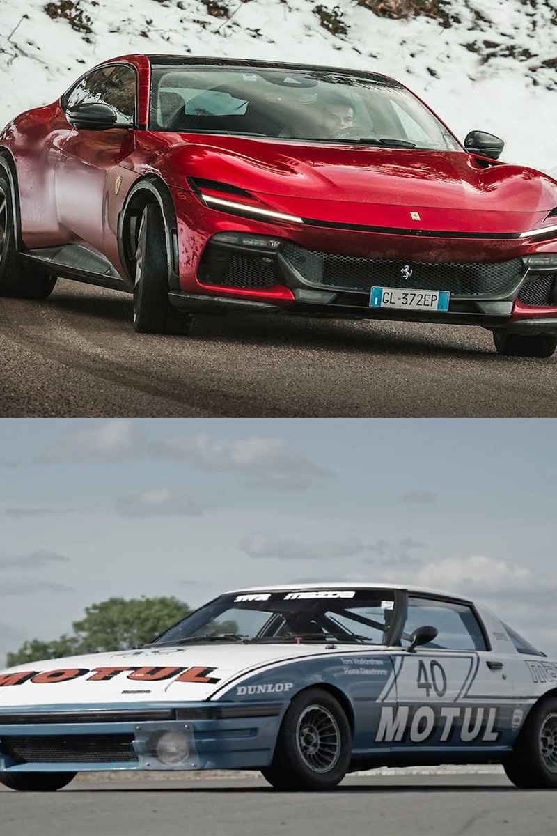 Ferrari Purosangue vs Mazda RX-7 FD