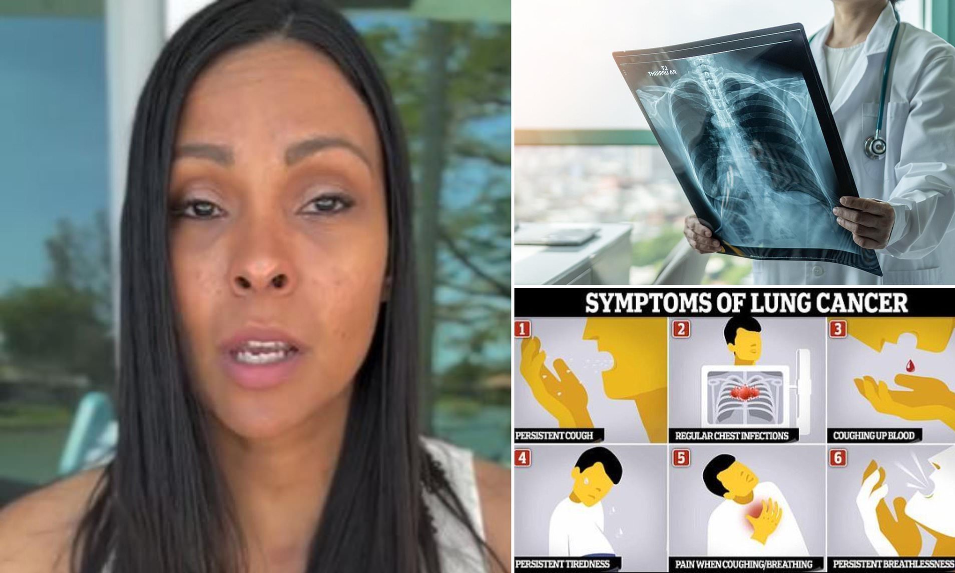 Super fit nonsmoker, 34, hit with incurable lung cancer...the only