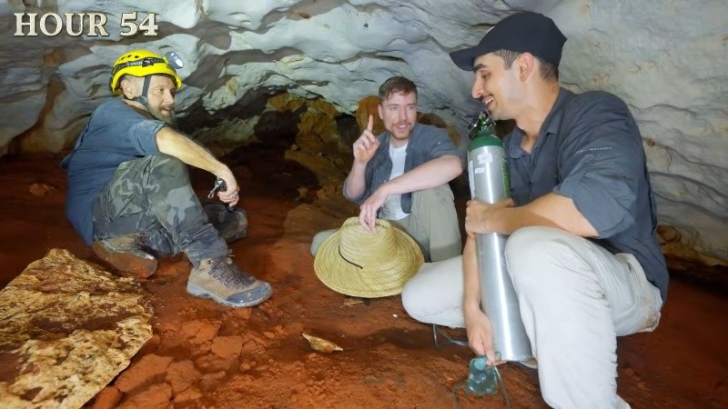 Mr. Beast y su equipo