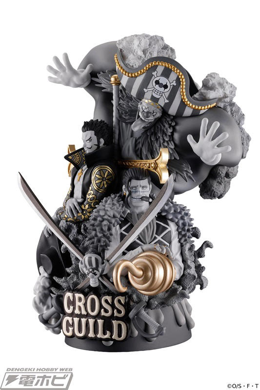 ONE PIECE 写真家×造形師　新四皇　バギー　ミホーク　クロコダイル ワンピース 写真家×造形師 新四皇 バギー ミホーク クロコダイル