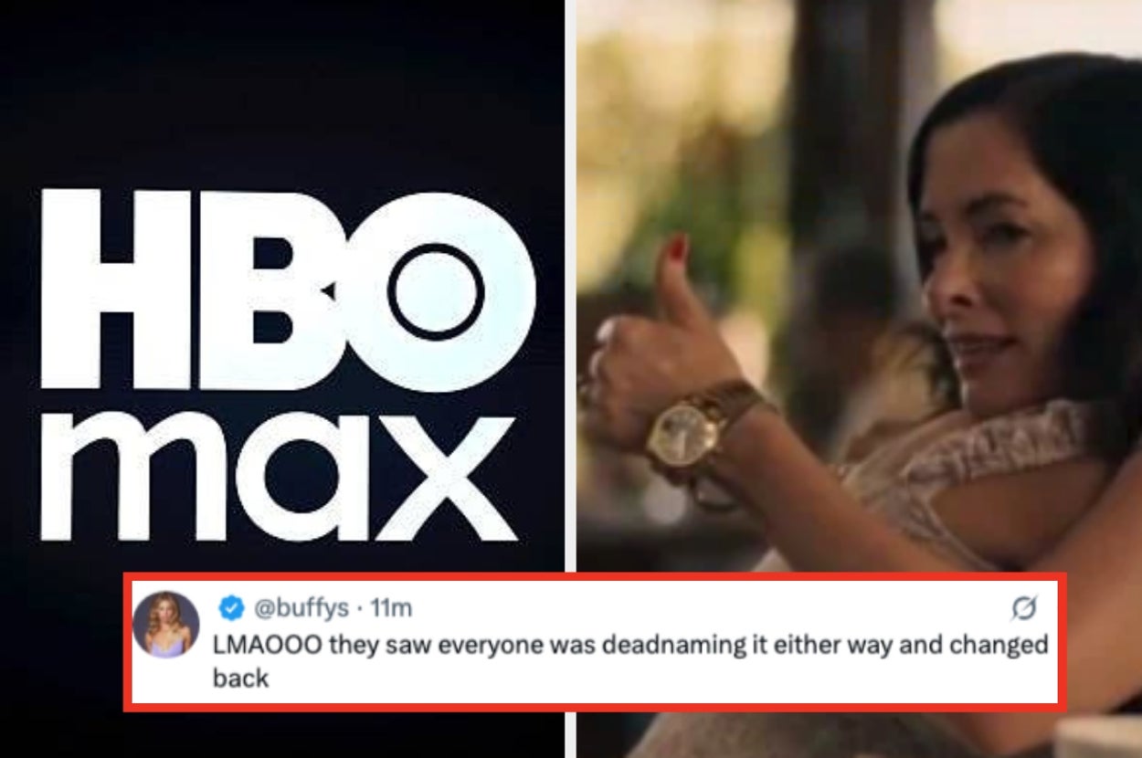 People Are Roasting The Streamer Max For Changing Its Name Back To HBO Max