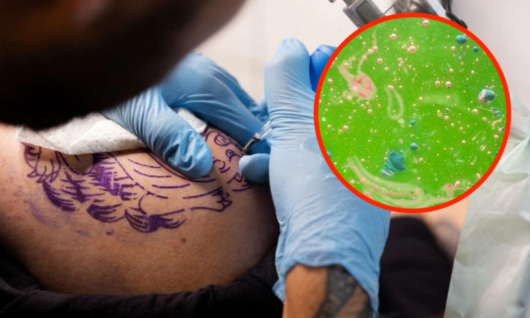 Alertan de forma URGENTE por famosa TINTA de tatuajes, está contaminada con  bacterias que pueden ingresar a la piel