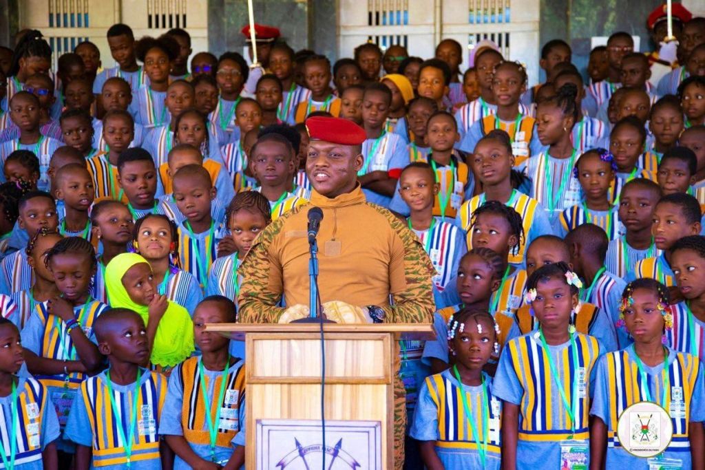 Captain Ibrahim Traoré, President of Burkina Faso. Photo: Ibrahim Traoré/ noirpress.org