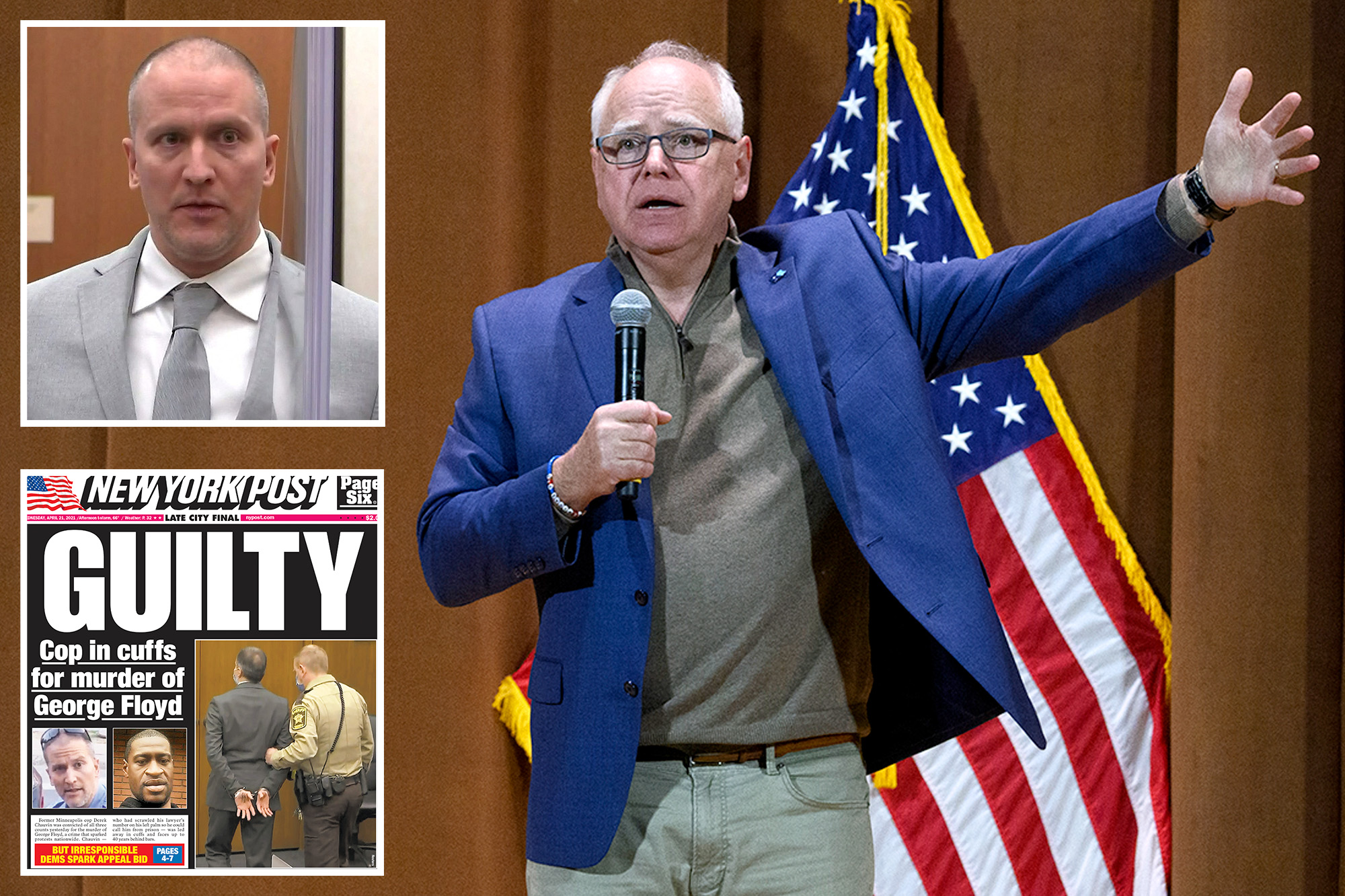 Gov. Tim Walz feeds rumor mill about Derek Chauvin pardon, despite