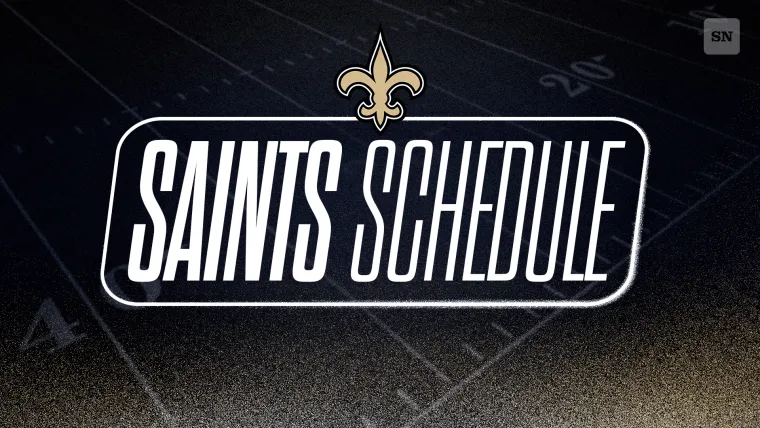 New Orleans Saints Schedule 2025 Dates Times For All 17 Games Strength Of Schedule And