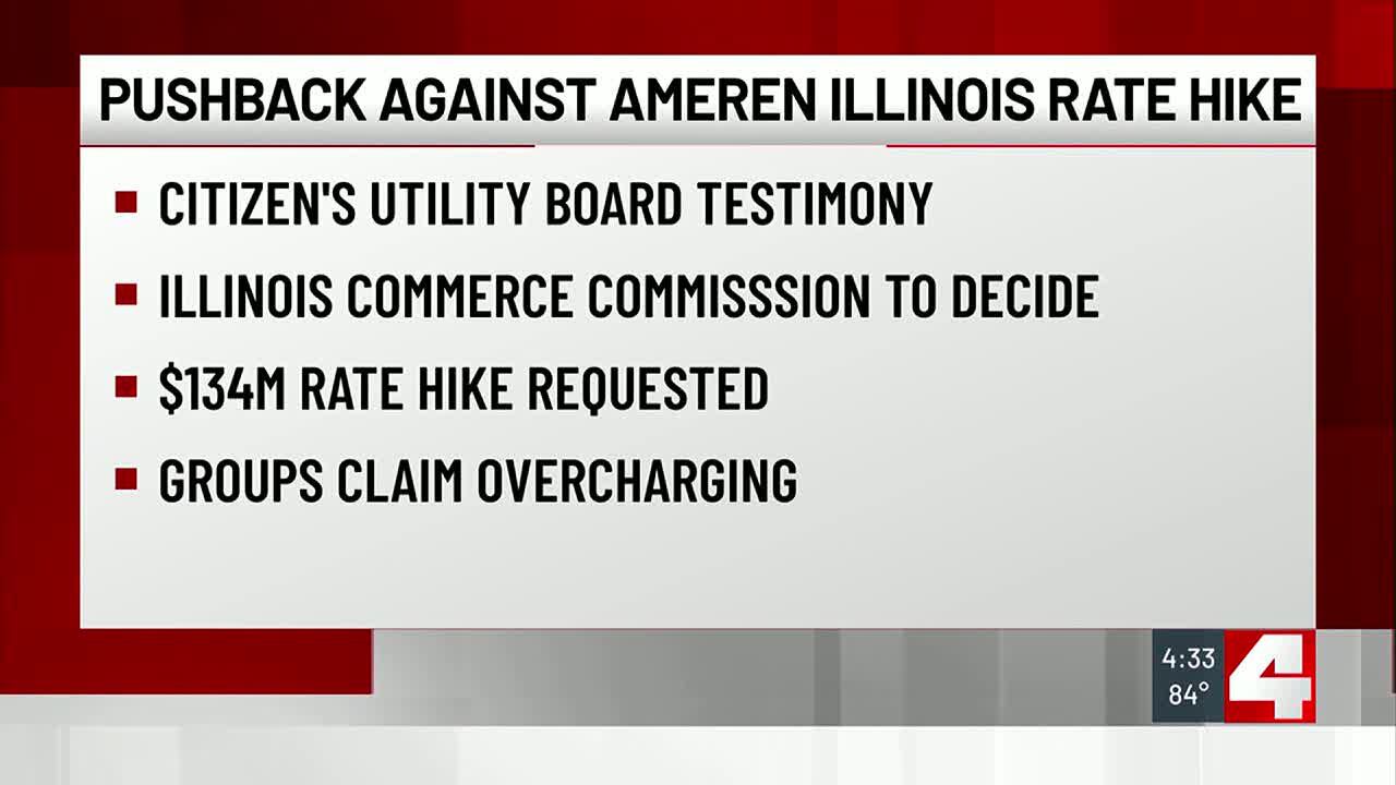 Consumers push back against Ameren Ill. rate hike