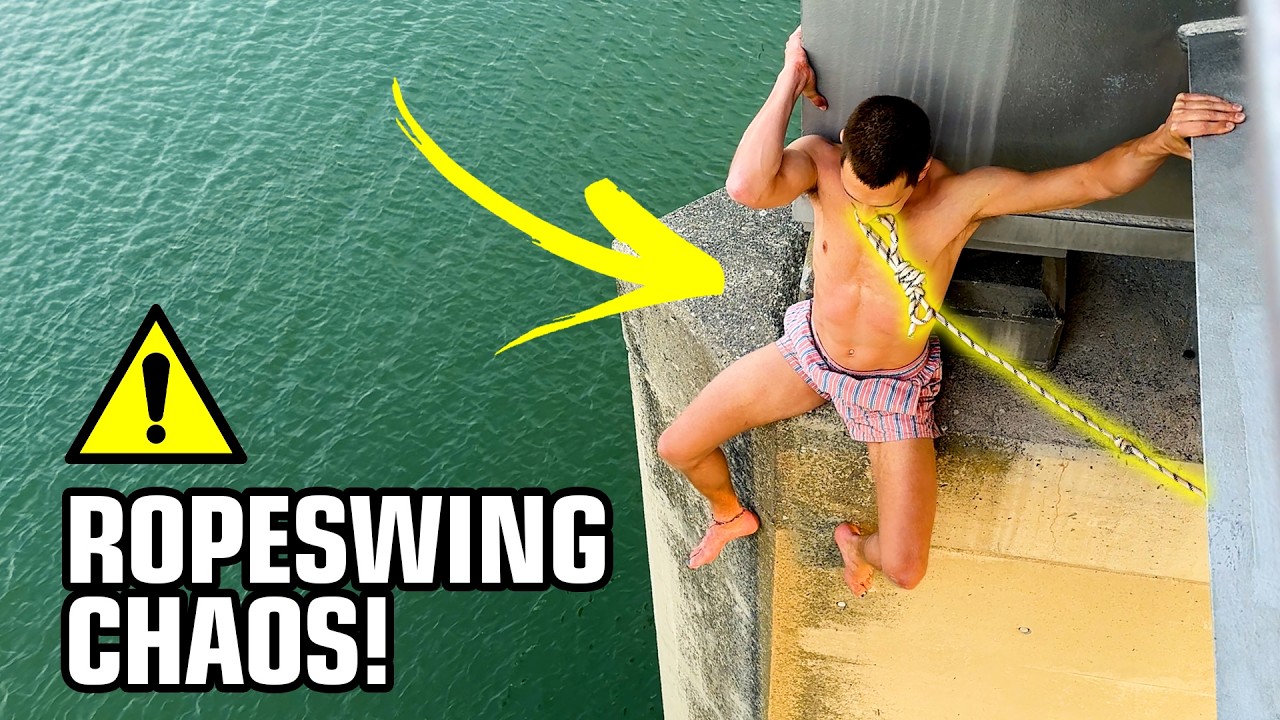 Why first-timers are flocking to try scary rope swings