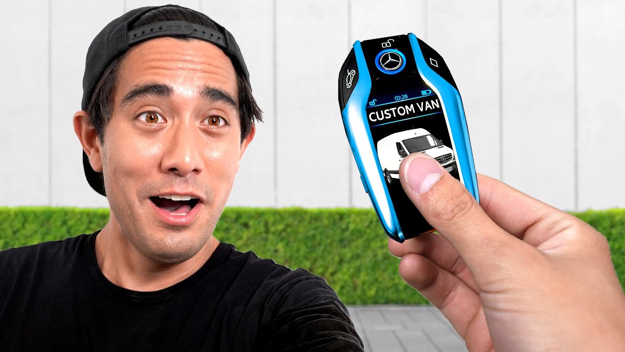 Zach King had no idea this custom van was for him!