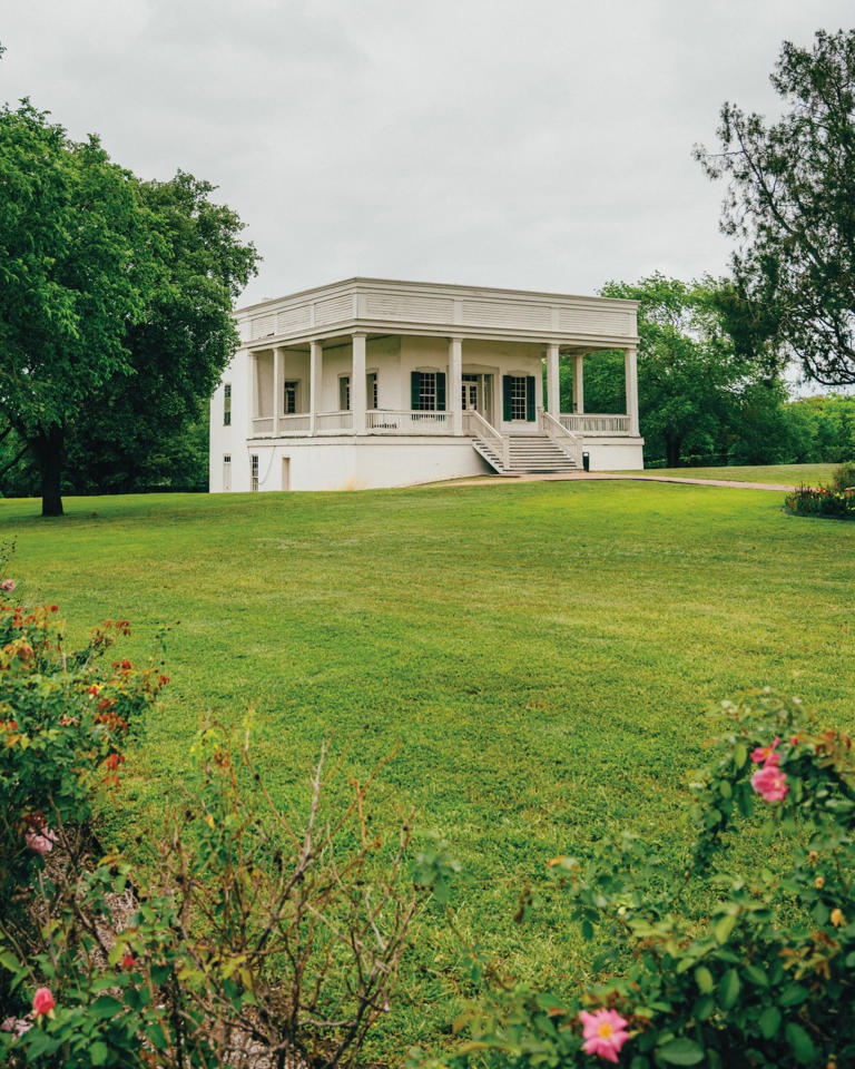 The Sebastopol House a Greek Revival home was built in the 1850s by enslaved laborers who had advanced skills in working with concrete Today the building houses the Wilson Pottery Museum DeSean McClinton-Holland