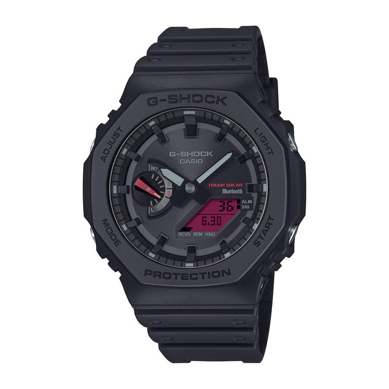 G-SHOCK デジタル腕時計 ブラック/レッド ブラック＆レッドにこだわった5タイプのG-SHOCK新モデル