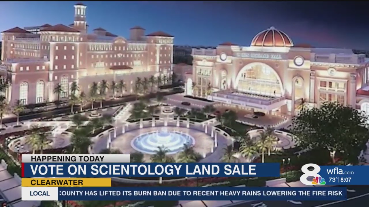 Clearwater leaders vote on controversial land sale to Church of Scientology