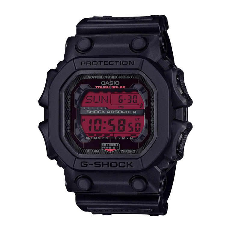 G-SHOCK デジタル腕時計 ブラック/レッド ブラック＆レッドにこだわった5タイプのG-SHOCK新モデル