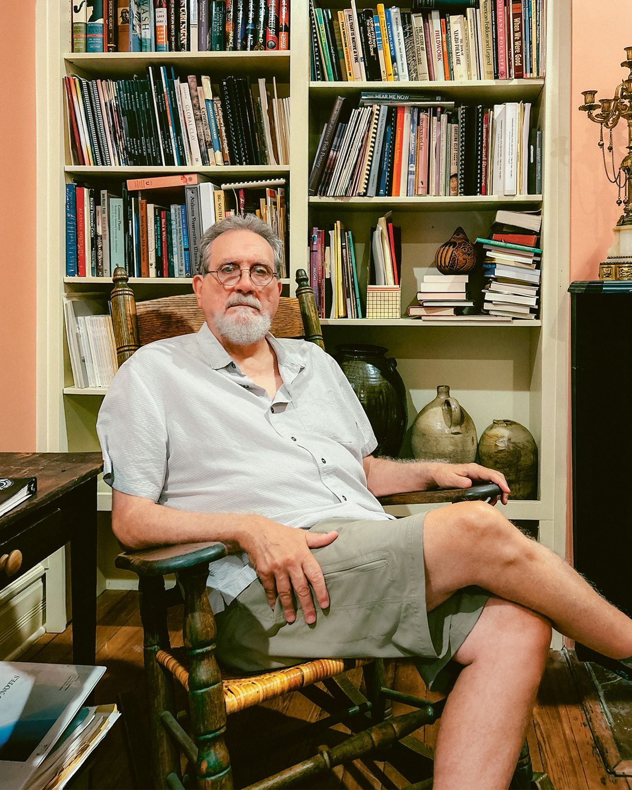 Elmer Joe Brackner Jr was a graduate student in anthropology at the University of Texas when he unearthed buried ceramic shards and located the original kilns at two different H Wilson  Company sites DeSean McClinton-Holland