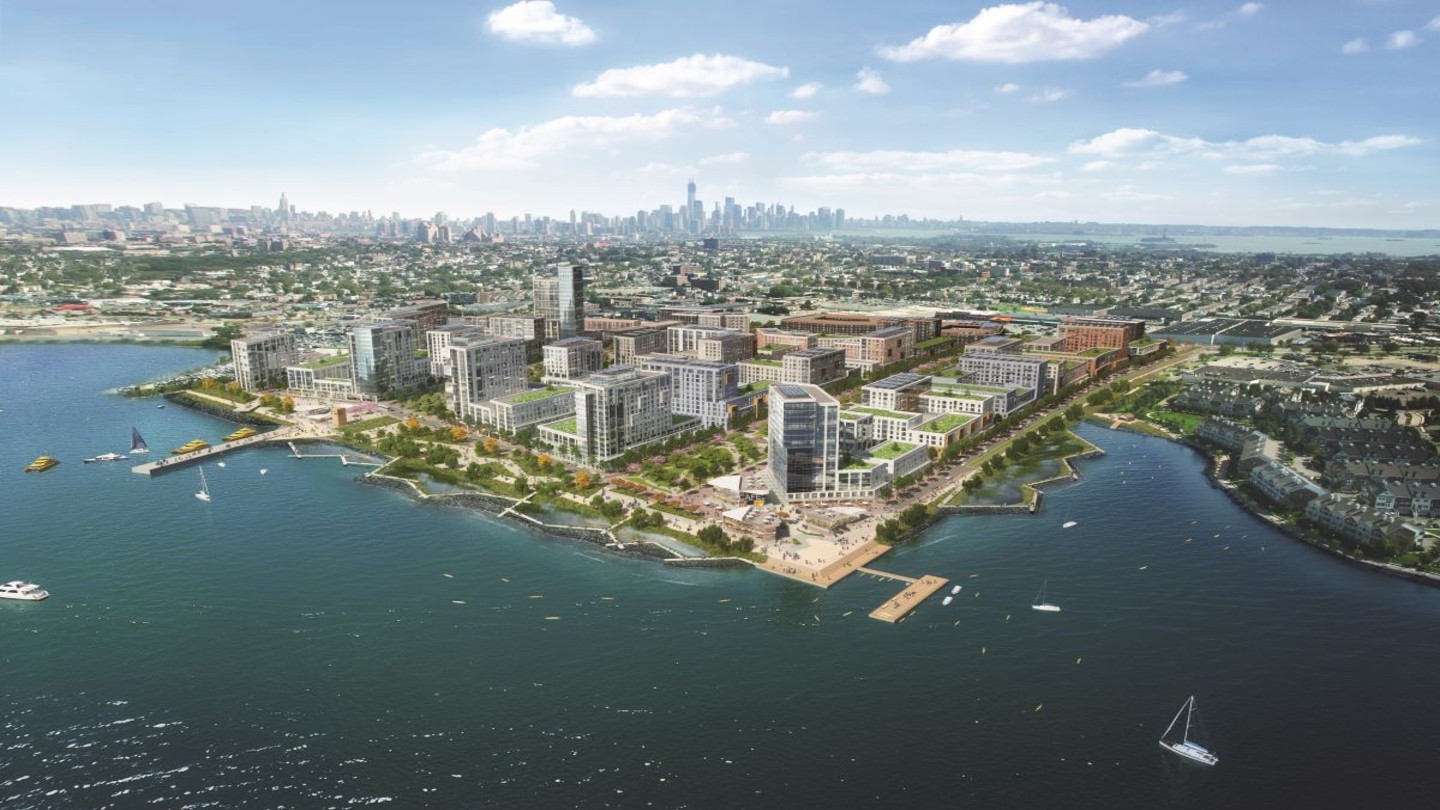 Bayfront Redevelopment Project in Jersey City begins with first ...