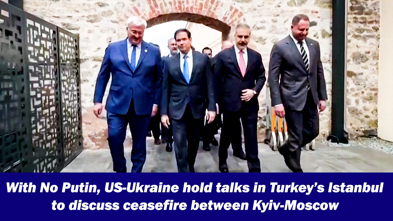 With No Putin, USUkraine hold talks in Turkey’s Istanbul to discuss