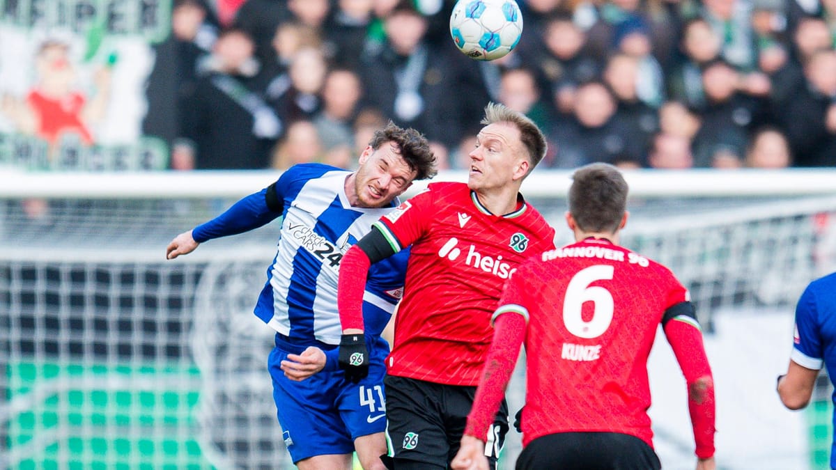 Hertha BSC – Hannover 96: 2. Bundesliga heute live im TV und Stream sehen