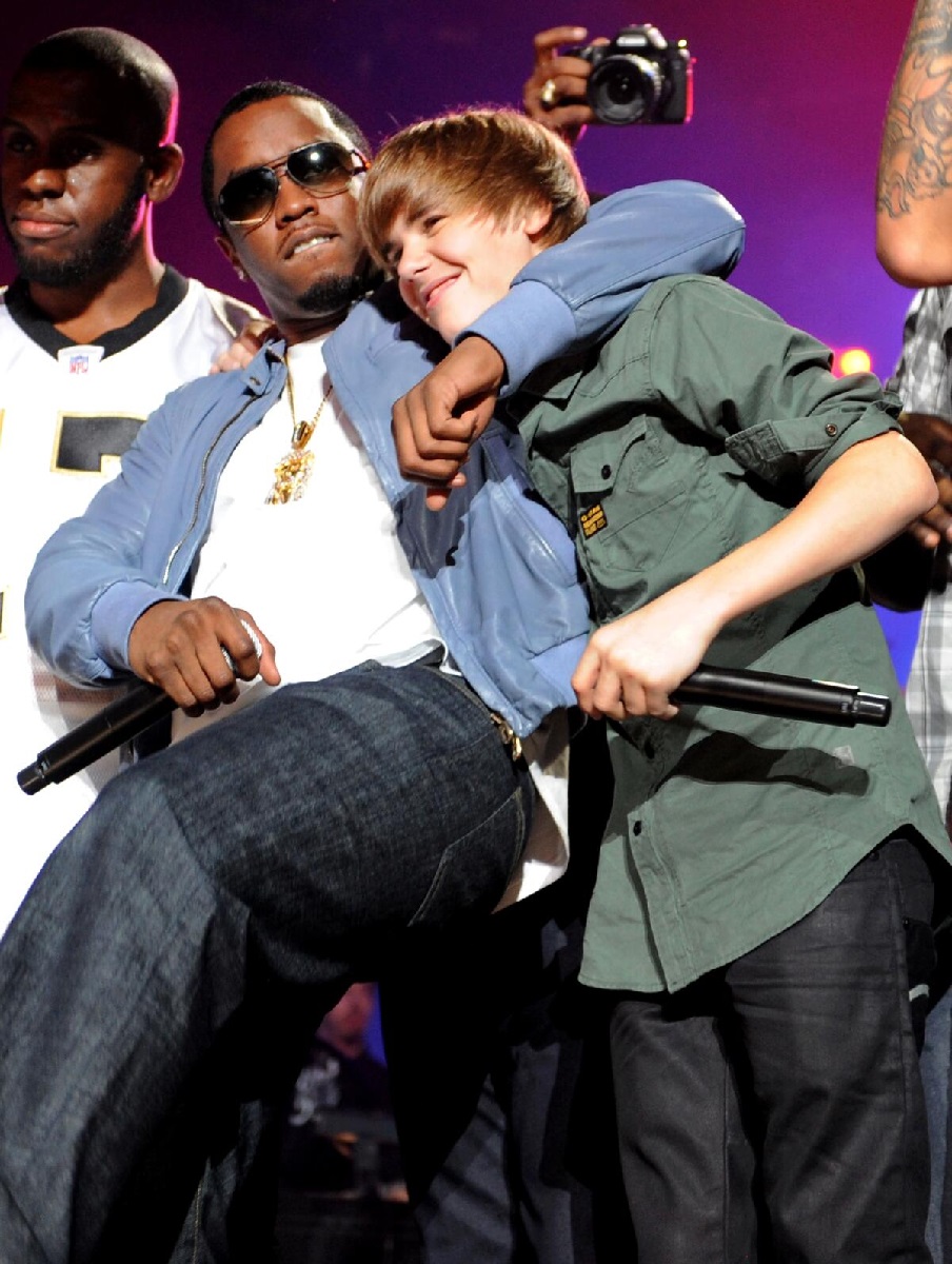 Sean “Diddy” Combs y Justin Bieber (imagen: Getty)