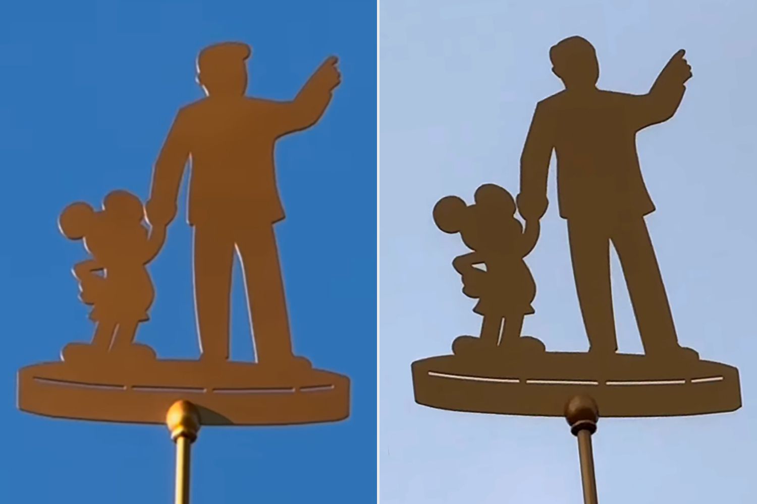 Walt Disney Figure That Looked Uncannily like Donald Trump Seemingly