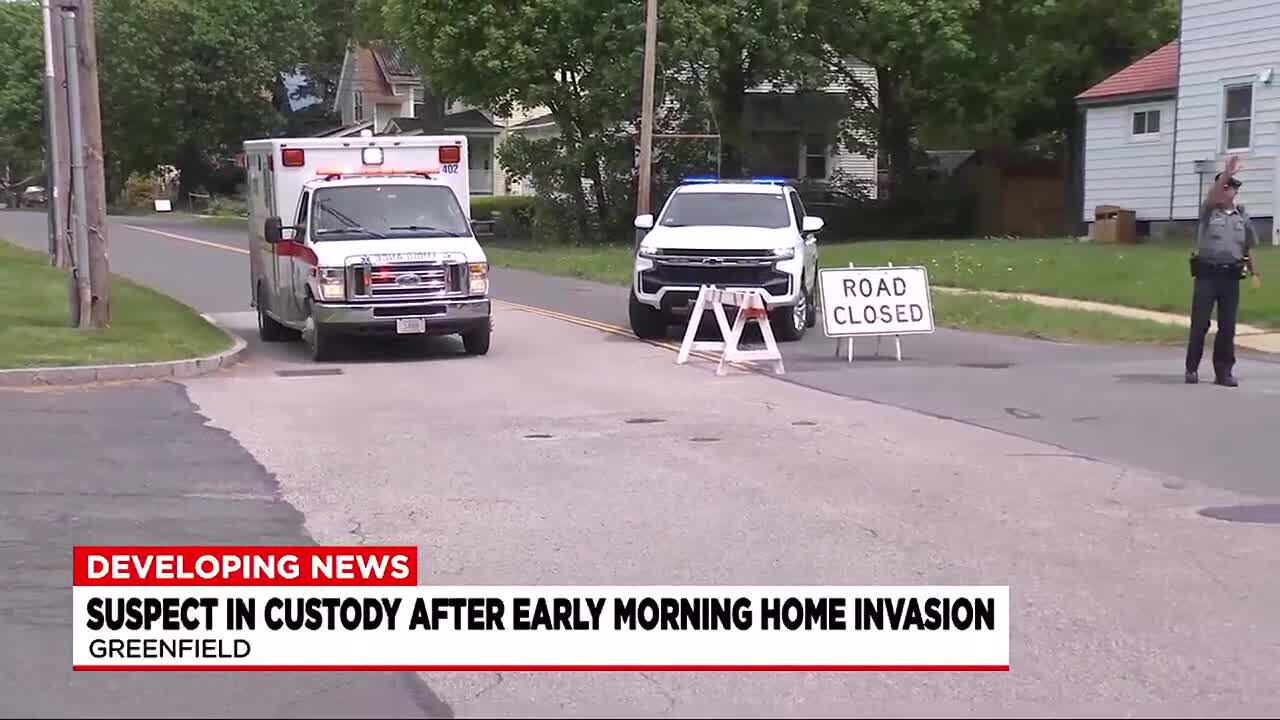 Greenfield man arrested following home invasion