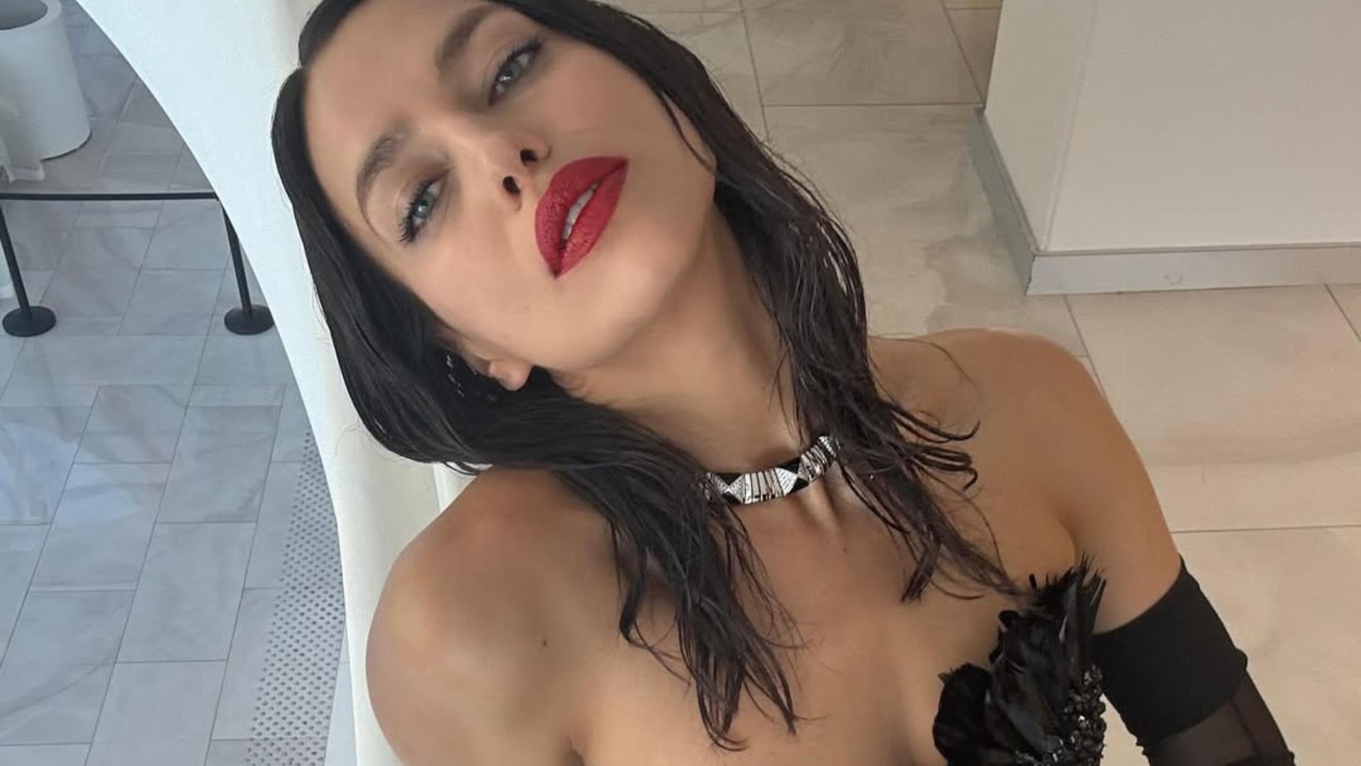 Irina Shayk Stuns on the Croisette with Sculptural Bustier