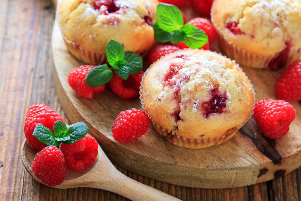 Saftige Himbeer-Muffins – Fruchtig, locker und einfach köstlich