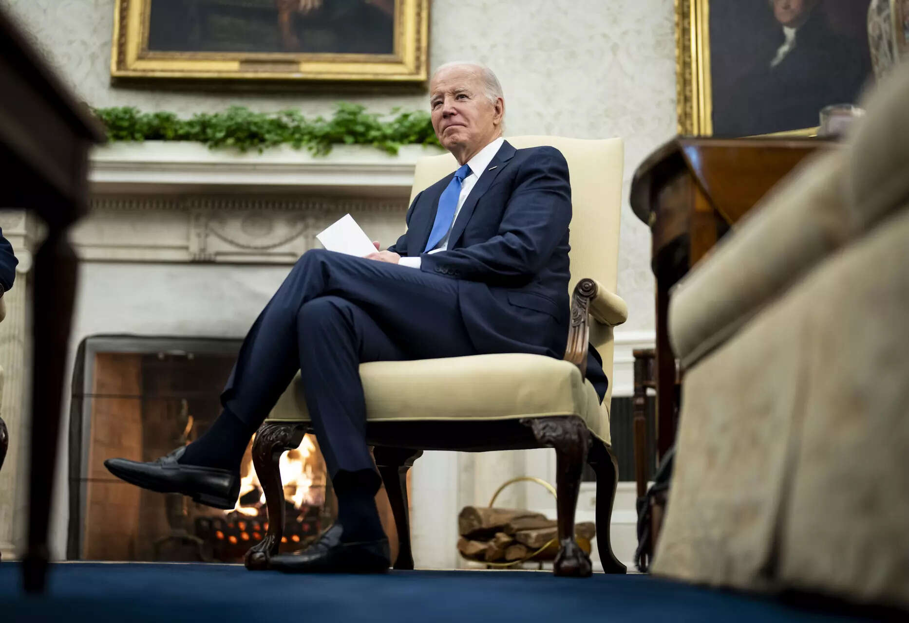 Who were the five people running the U.S. during Joe Biden's mental