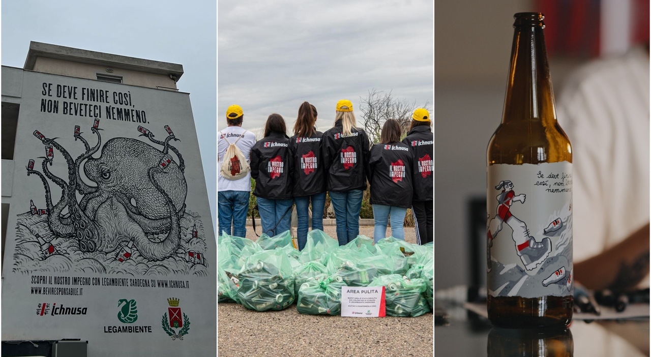 Ichnusa, quando il rispetto per l'ambiente si intreccia con l'arte e la  cultura: l'impegno dell'azienda tra birra, murali e donazioni