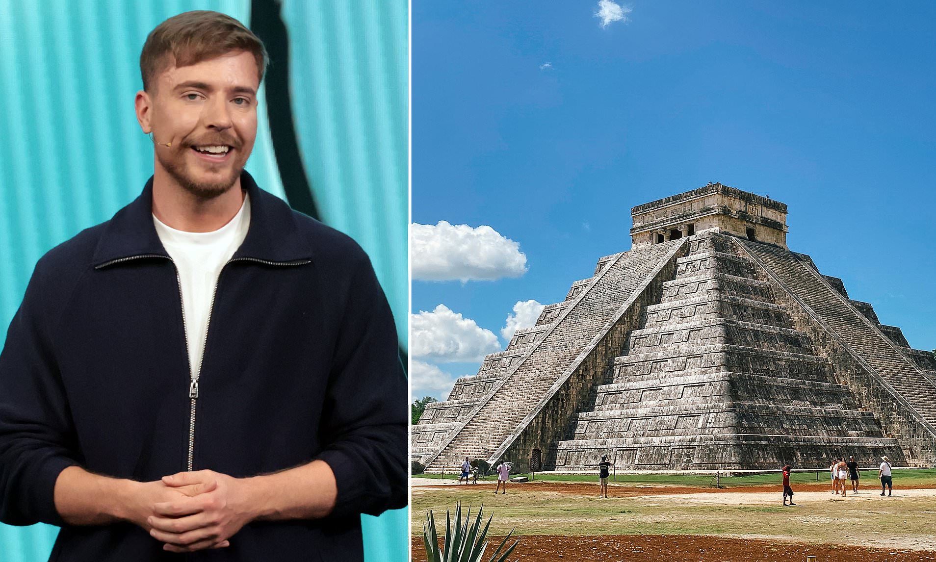 Mexico's fury at MrBeast for 'exploiting nation's ancient Mayan ...