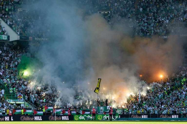 Football fans letting off flares at matches could be banned from ...