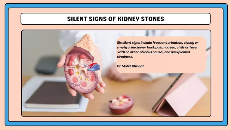 6 silent signs of kidney stones: Do men and women experience different symptoms?