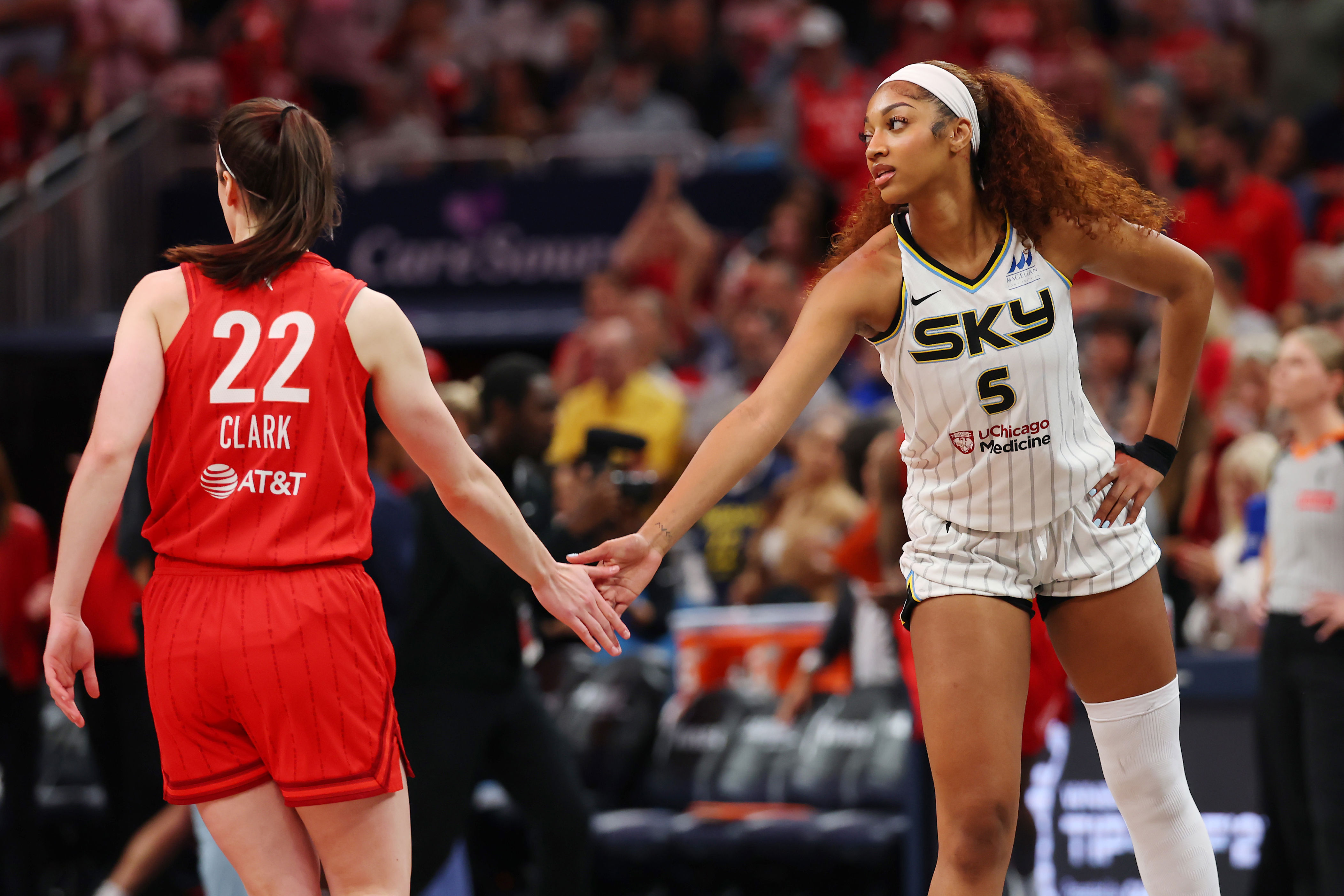 Caitlin Clark fouled Angel Reese — and the WNBA was officially back