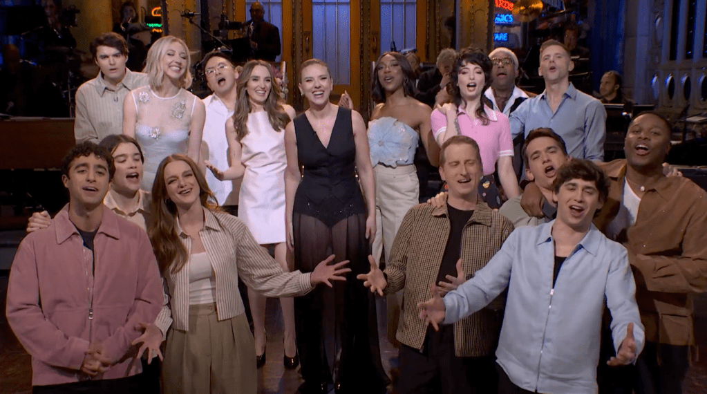 Scarlett Johansson Ushers In ‘SNL' Season 50 Finale With Musical