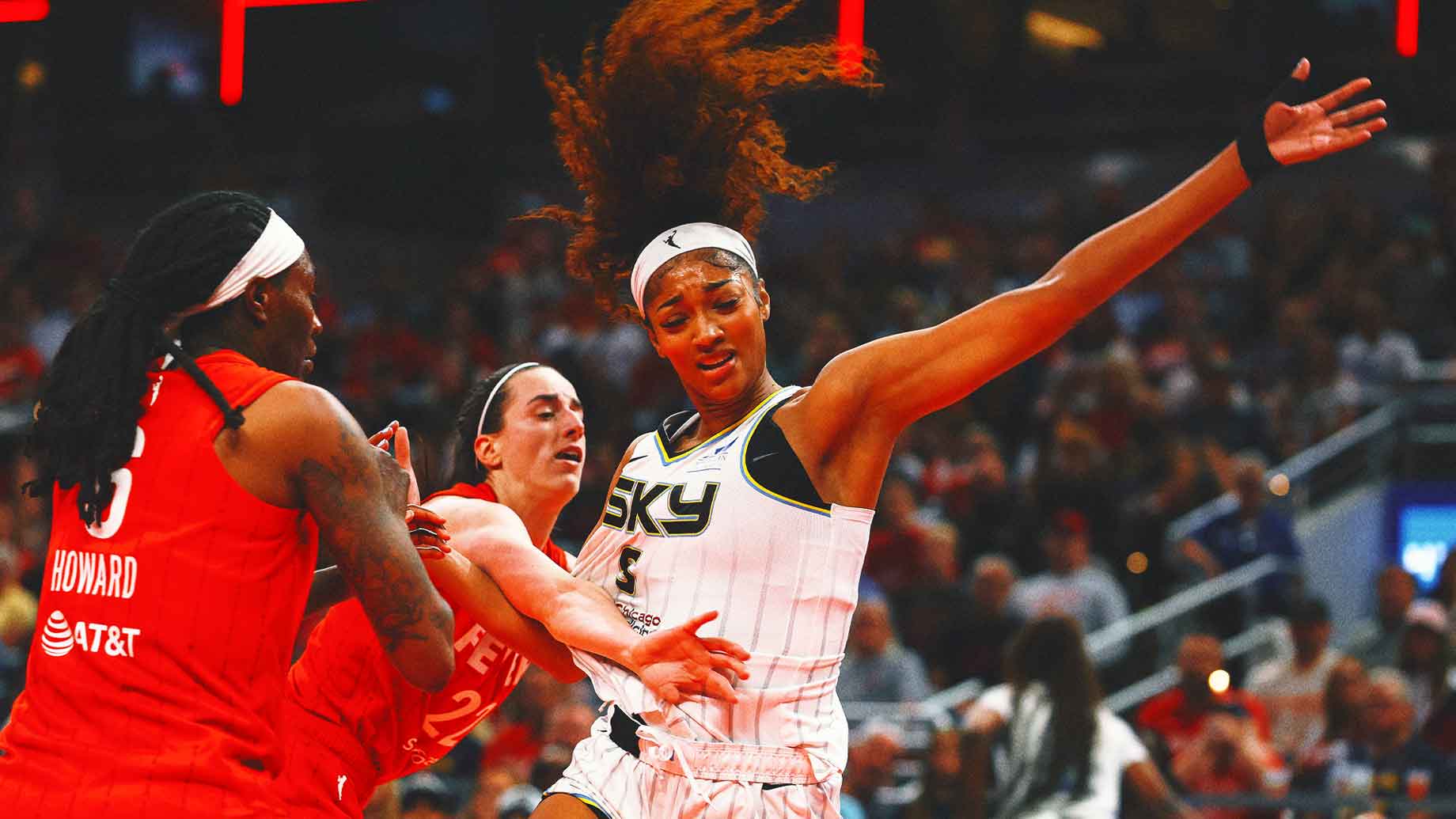 Caitlin Clark gets triple-double and flagrant foul vs. Angel Reese in  Fever's opener